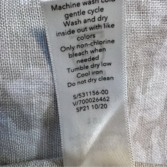 ATHLETA Cabo Tide Linen Joggers in Neutral Camo Size 10T — Quiet Luxury!!! - Picture 8 of 9